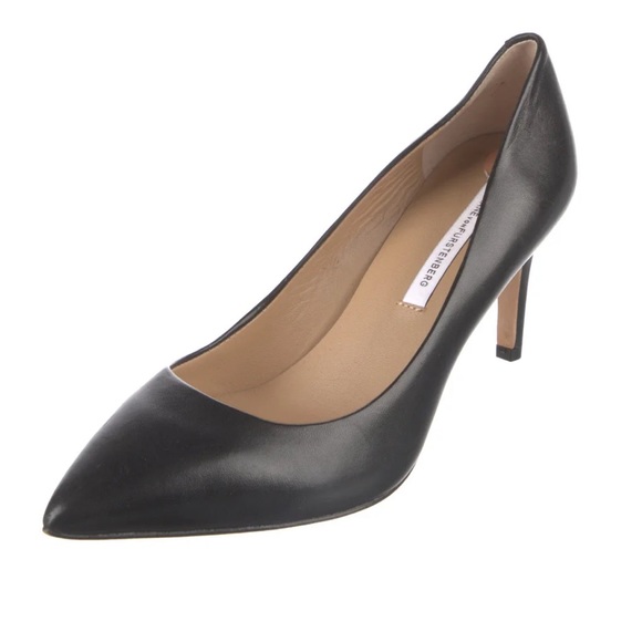 Diane von Furstenberg DVF Leather Pumps size 8 - Picture 3 of 7